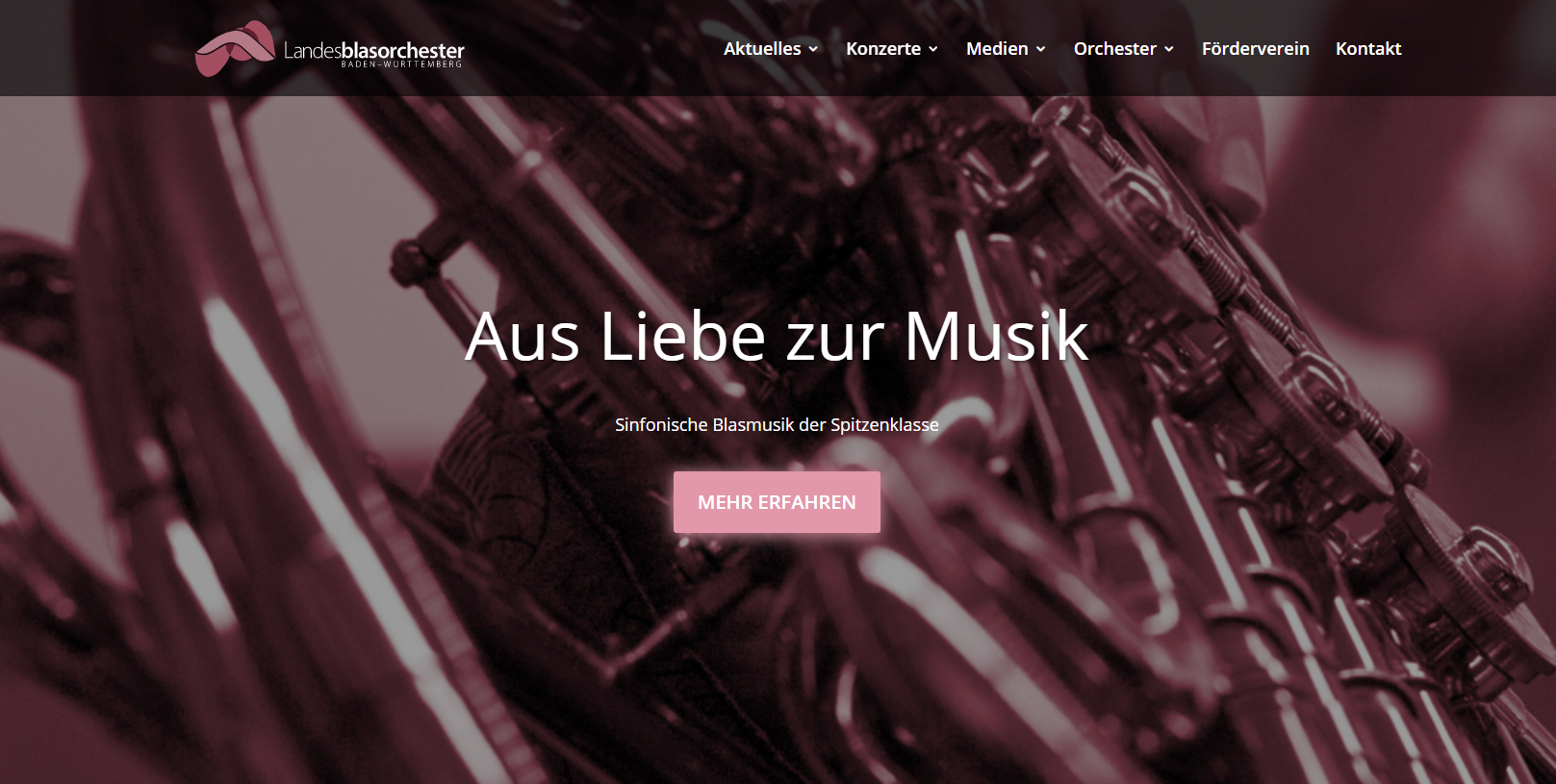 Homepage-Relaunch | Landesblasorchester Baden-Württemberg