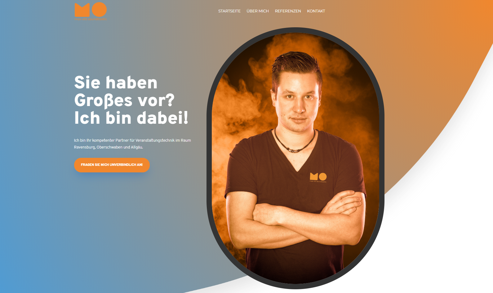 Veranstaltungstechnik Homepage-Relaunch | Max Ott